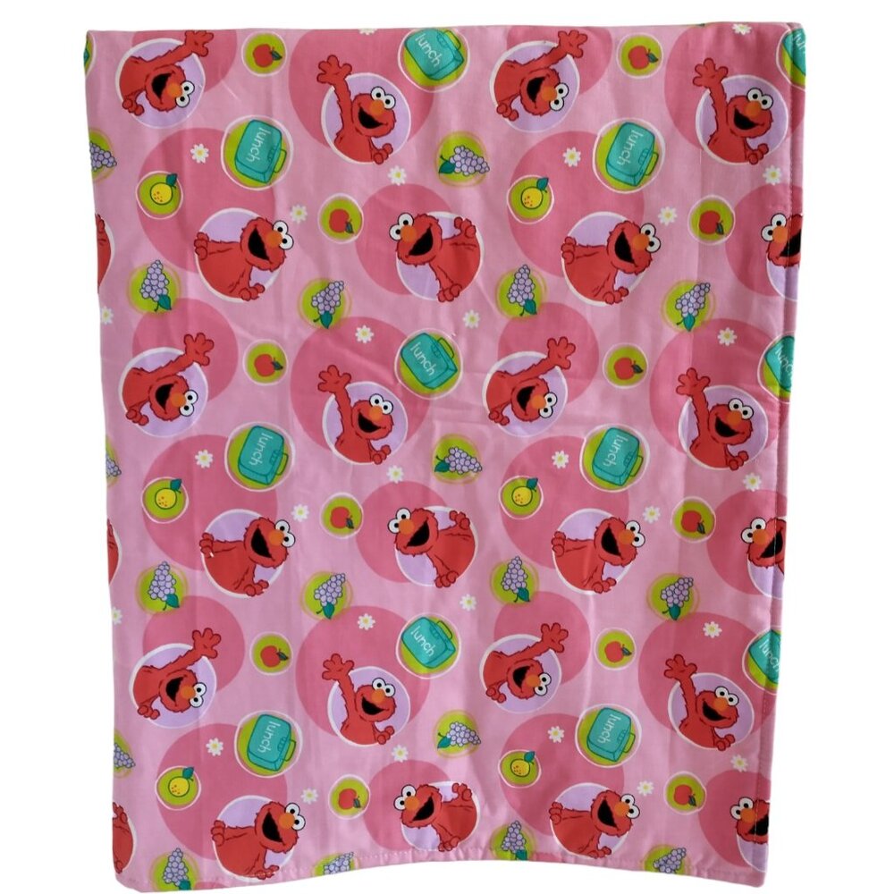 Elmo Pink Quilt  Toddler Blanket 32" x 42"